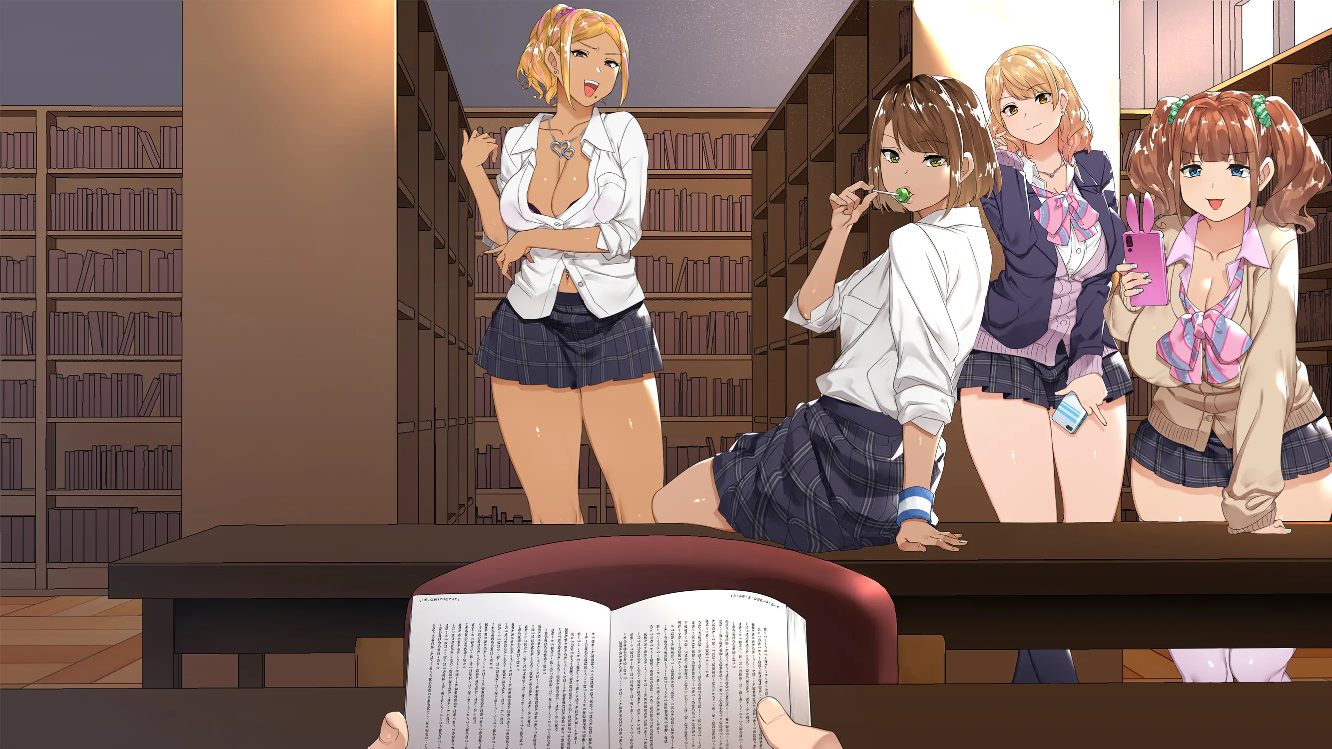 Gal×Batsu Game+InCha=Harem!?